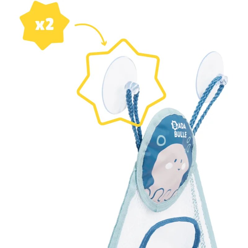 Badabulle Bath Tub Play Pouch fürdőszobai rendszerező 30 x 8 x 30 cm 1 db