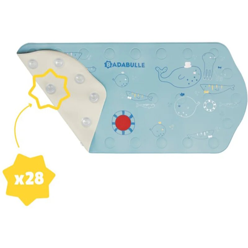 Badabulle Extra Large Bath Mat csúszásmentes alátét hőérzékelővel 91x40 cm