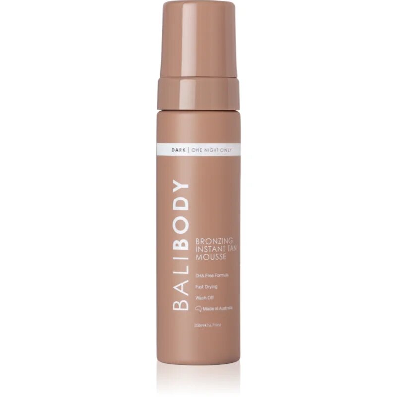Bali Body Bronzing Instant Tanning Mousse önbarnító hab 200 ml