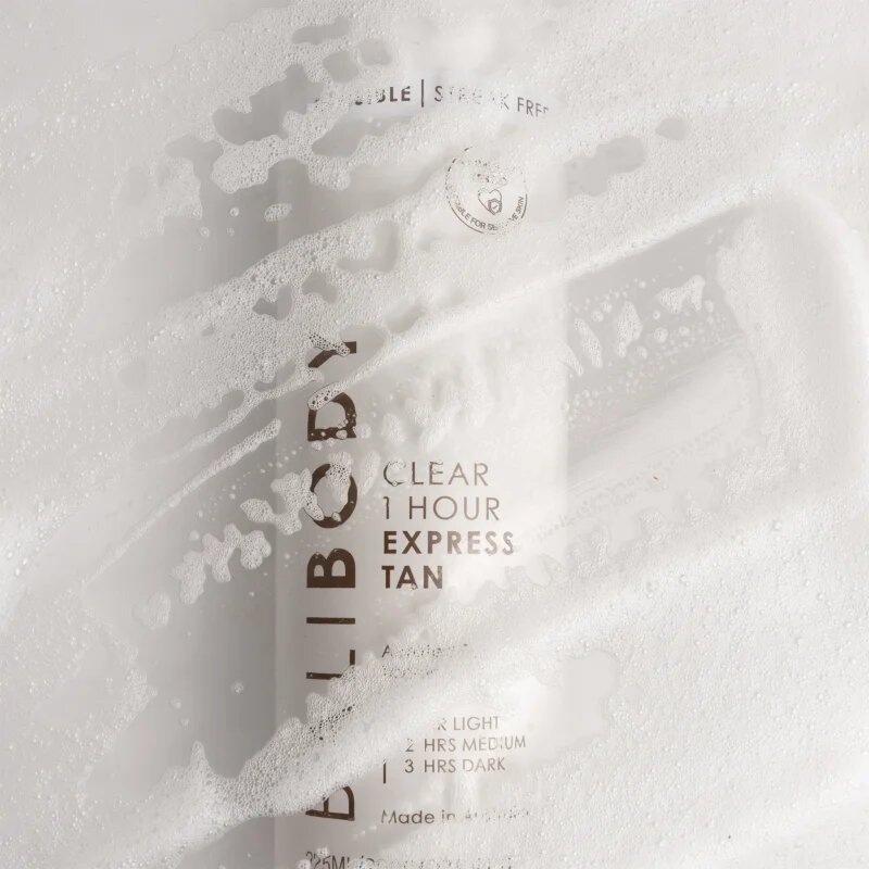 Bali Body Clear Express Tan átlátszó önbarnítóhab 225 ml