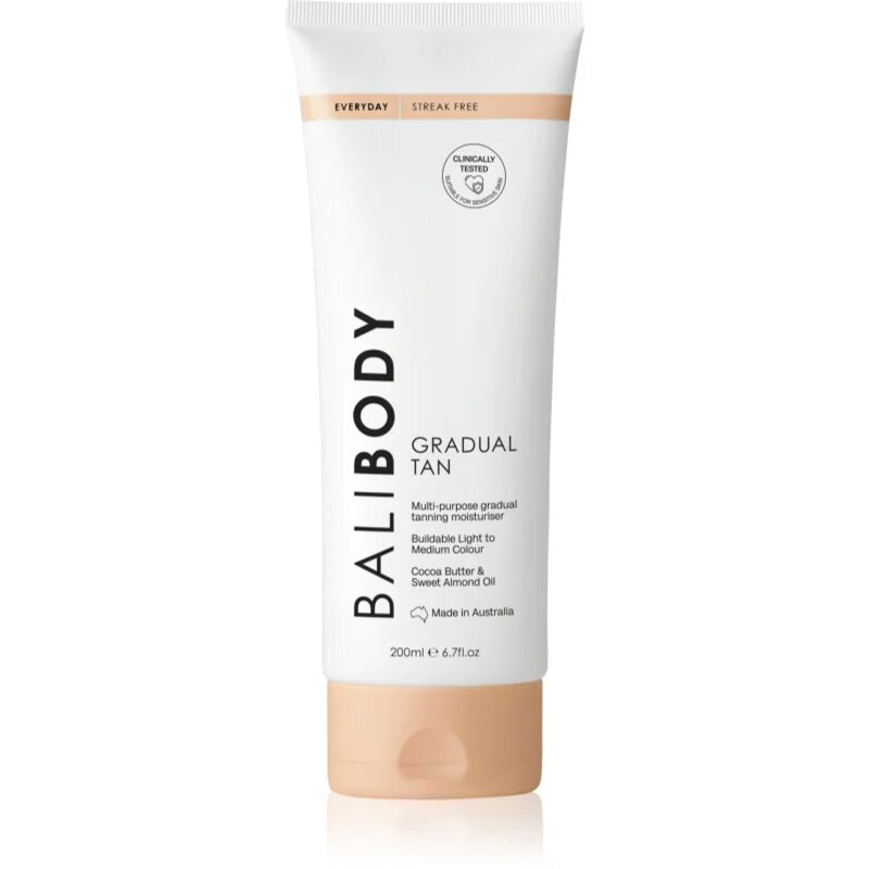 Bali Body Gradual Tan Lotion önbarnító testápoló tej 200 ml
