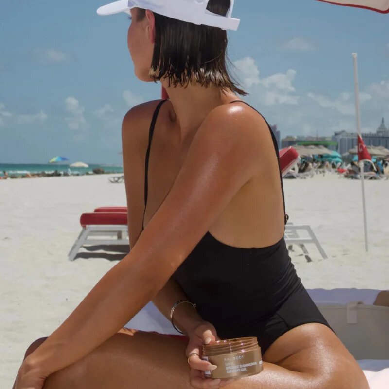 Bali Body Shimmering Tanning Gel napozógél SPF 15 150 g
