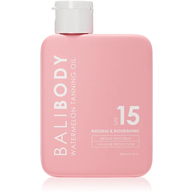 Bali Body Watermelon Tanning Oil napolaj SPF 15 100 ml