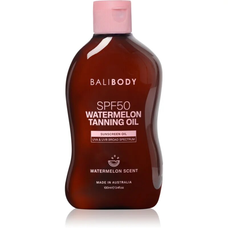 Bali Body Watermelon Tanning Oil napolaj SPF 50 100 ml