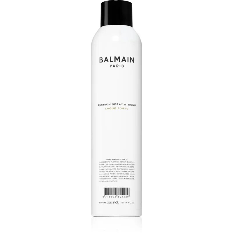 Balmain Hair Couture Session Spray hajlakk erős fixálással 300 ml