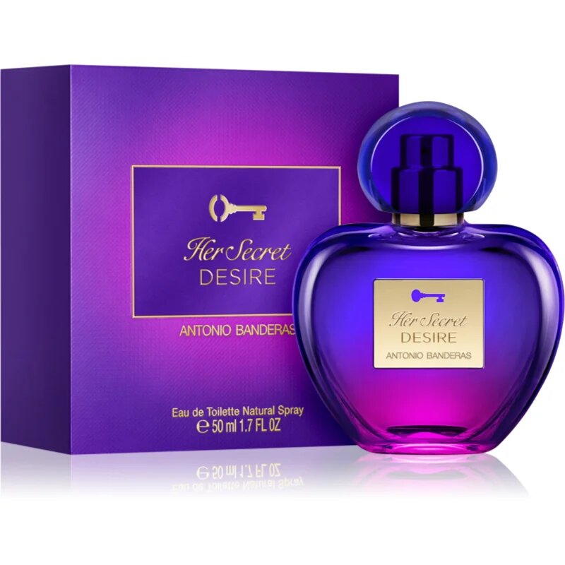 Banderas Her Secret Desire Eau de Toilette hölgyeknek 50 ml