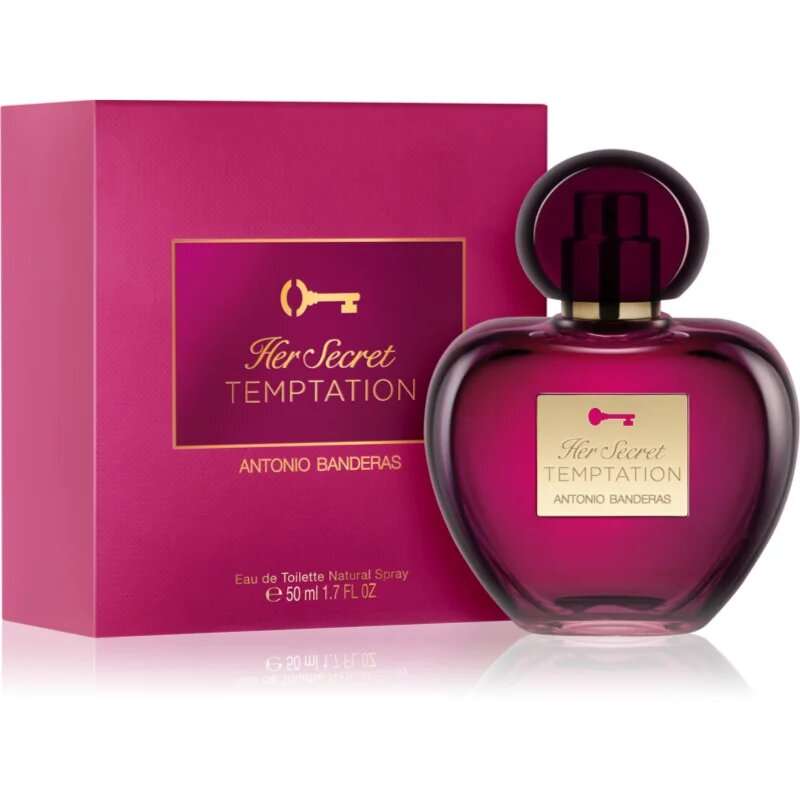 Banderas Her Secret Temptation Eau de Toilette hölgyeknek 50 ml