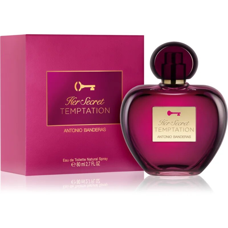 Banderas Her Secret Temptation Eau de Toilette hölgyeknek 80 ml