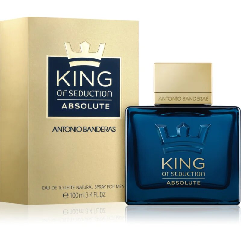 Banderas King of Seduction Absolute Eau de Toilette uraknak 100 ml