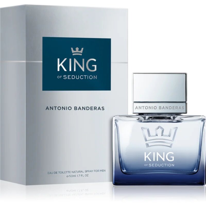 Banderas King of Seduction Eau de Toilette uraknak 50 ml