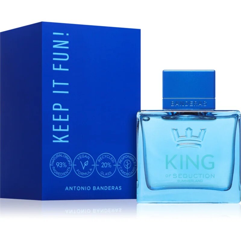 Banderas King of Seduction Summerland Eau de Toilette uraknak 100 ml