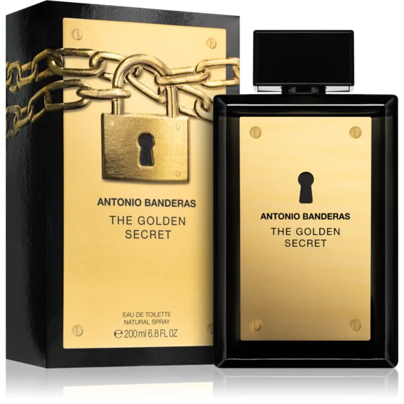 Banderas The Golden Secret Eau de Toilette uraknak 200 ml