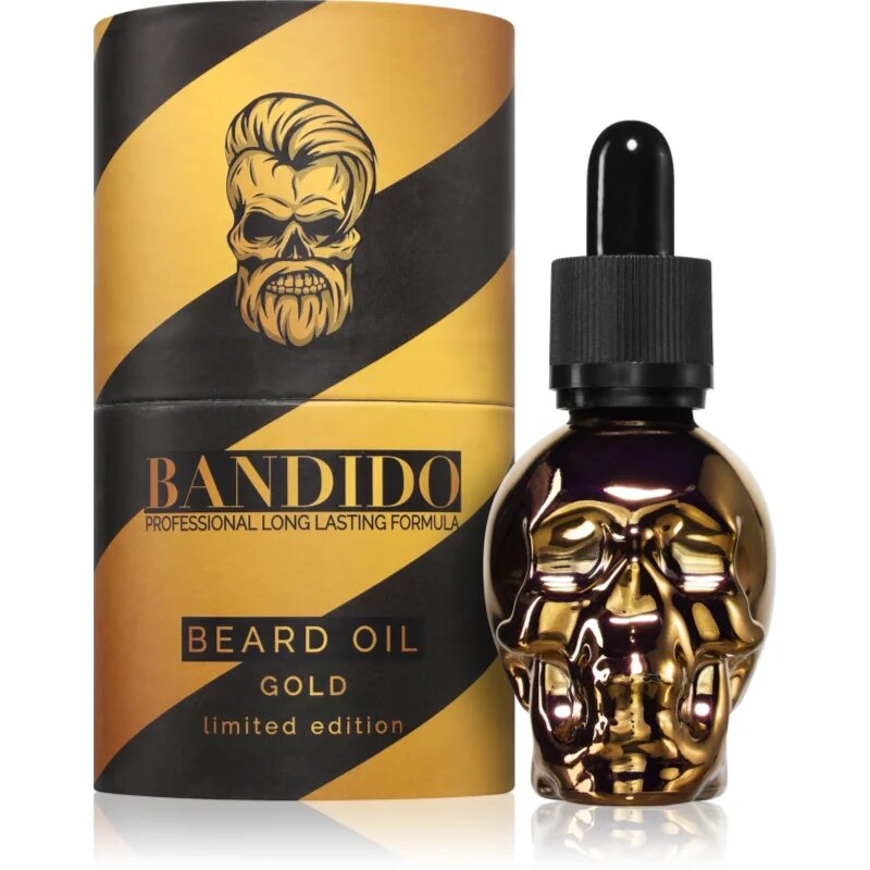 BANDIDO Beard Oil szakáll olaj árnyalat Gold 40 ml