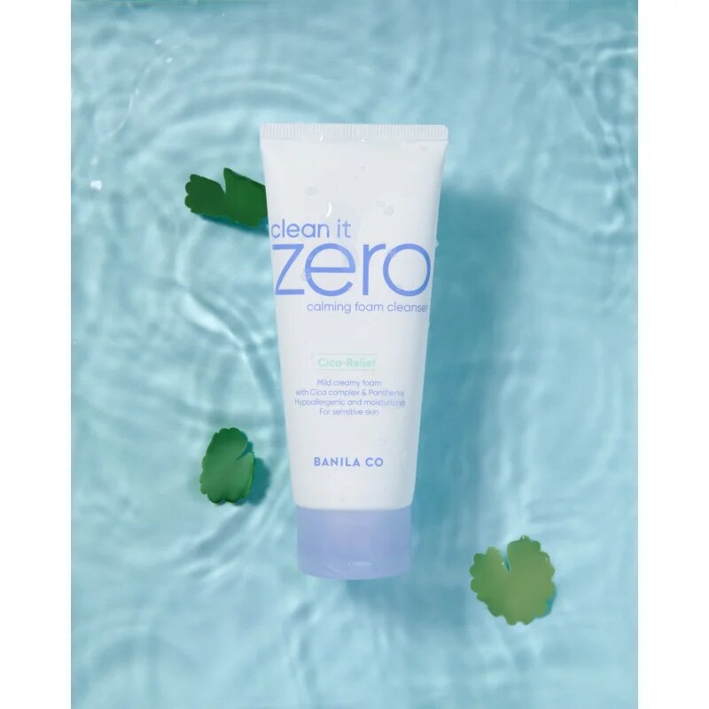 Banila Co. clean it zero calming krémes tisztító hab az érzékeny bőr megnyugtatásához és erősítéséhez 150 ml