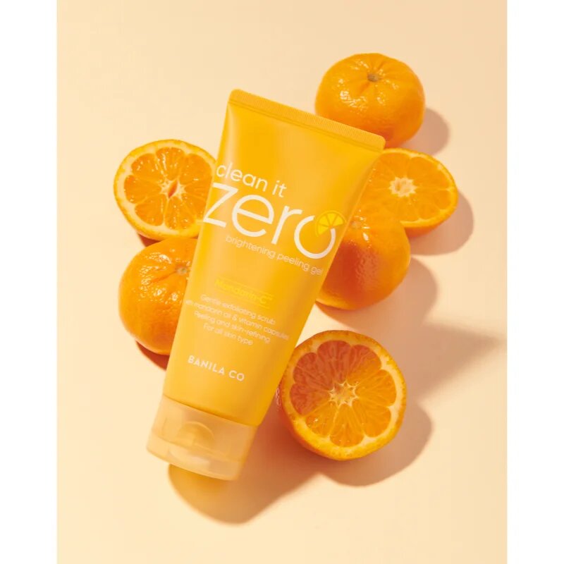 Banila Co. clean it zero Mandarin-C™ brightening kisimító peeling gél az élénk bőrért 120 ml