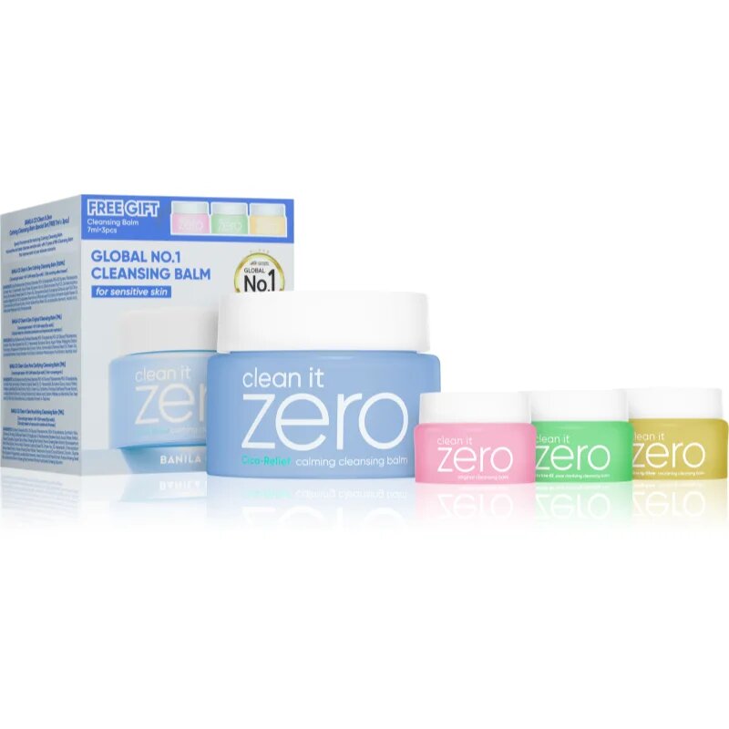 Banila Co. clean it zero Special Bonus Set Calming ajándékszett az arcbőr megnyugtatására