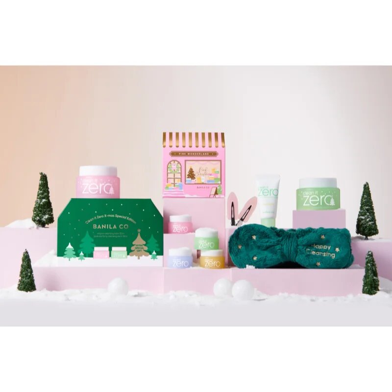 Banila Co. clean it zero X-Mas Special Edition Set karácsonyi ajándékszett a bőr tökéletes tisztításához