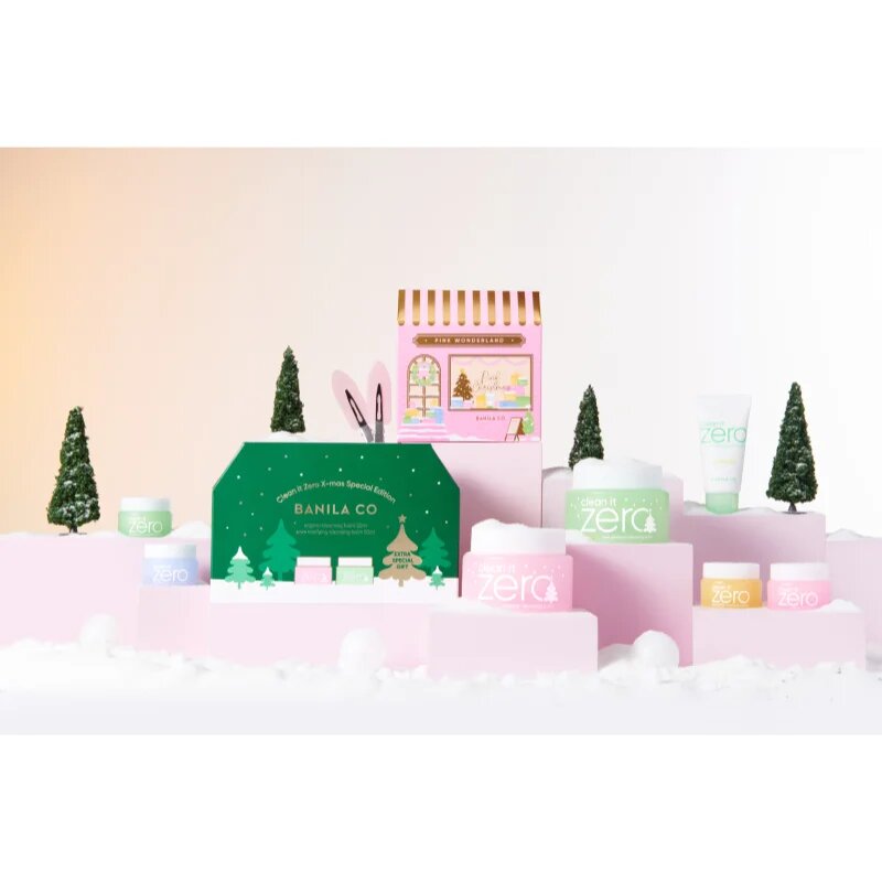 Banila Co. clean it zero X-Mas Special Edition Set karácsonyi ajándékszett a bőr tökéletes tisztításához