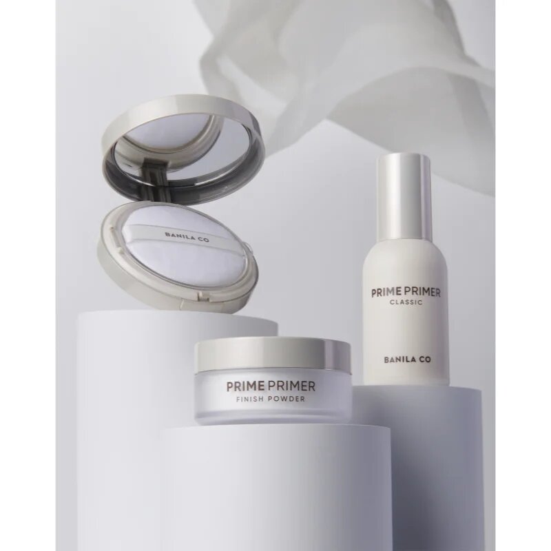 Banila Co. Prime Primer Finish Pact Átlátszó kompakt powder matt hatásért 6.5 g
