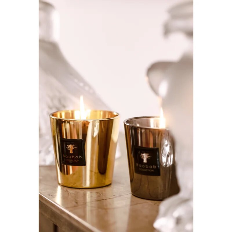 Baobab Collection Aurum & Platinum Les Exclusives Duo Candle Box ajándékszett