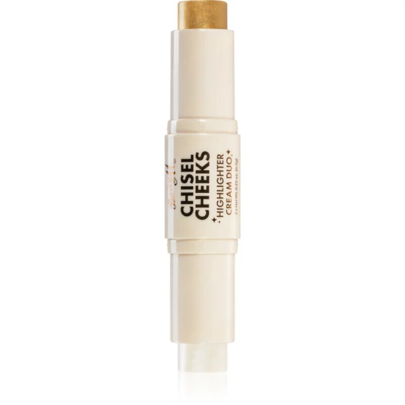 Barry M Chisel Cheeks bőrélénkítő ceruza duo árnyalat Silver/Gold 6.3 g