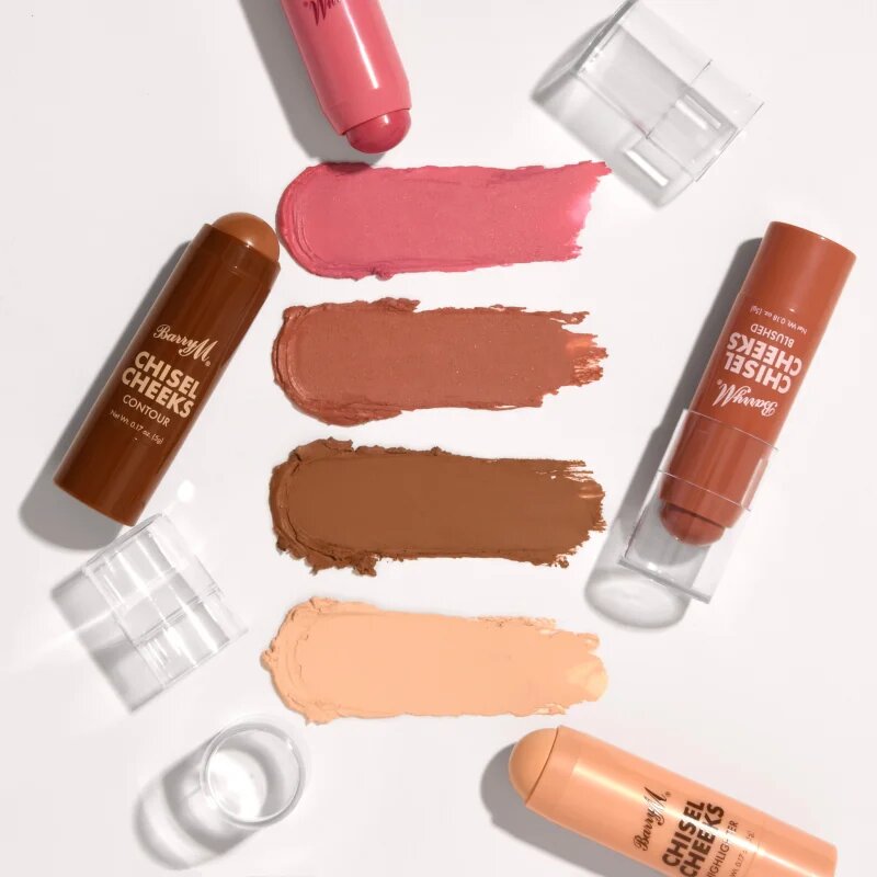 Barry M Chisel Cheeks krémes arcpirosító stift duo balení 2x5 g