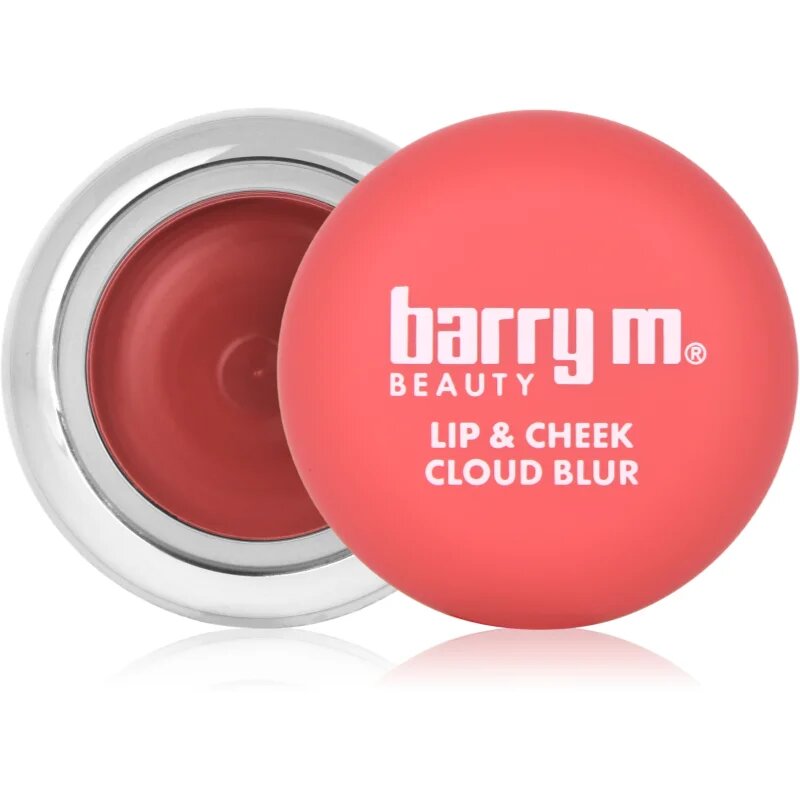 Barry M Cloud Blur multifunkcionális smink ajkakra és arcra árnyalat Strawberry Jam 5 g