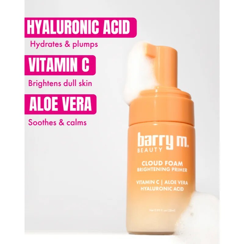 Barry M Cloud Foam ragyogást adó primer make-up alá 28 ml