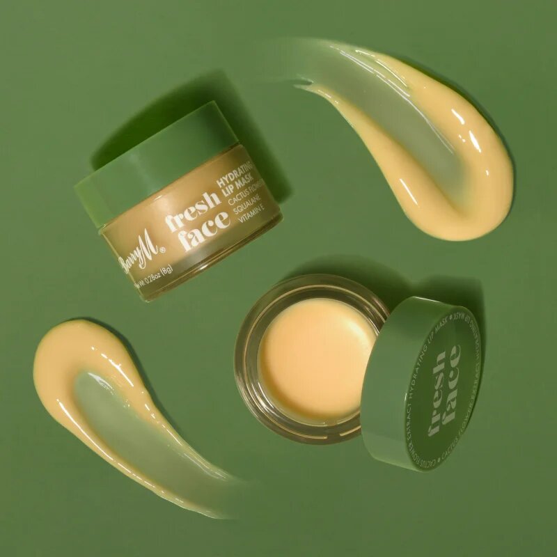 Barry M Fresh Face hidratáló maszk az ajkakra árnyalat Cactus 8 g
