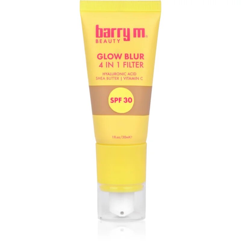 Barry M Glow Blur élénkítő bázis SPF 30 árnyalat Light 30 ml
