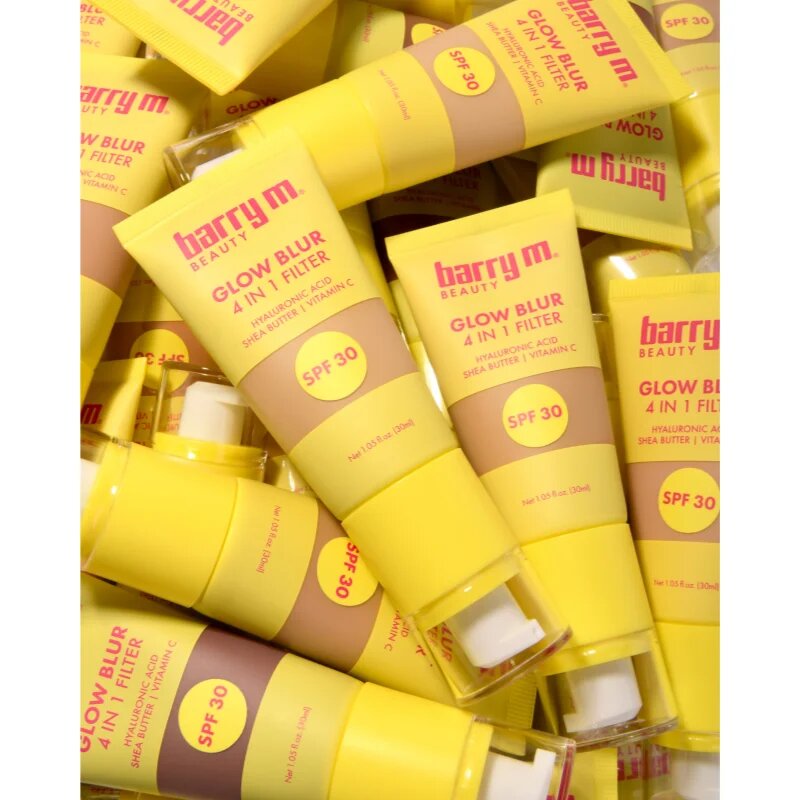 Barry M Glow Blur élénkítő bázis SPF 30 árnyalat Light 30 ml