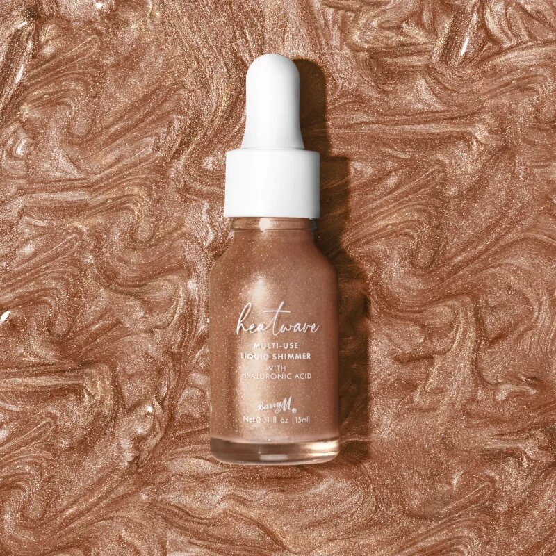 Barry M Heatwave Folyékony Highlighter pipettával árnyalat Fiery 15 ml