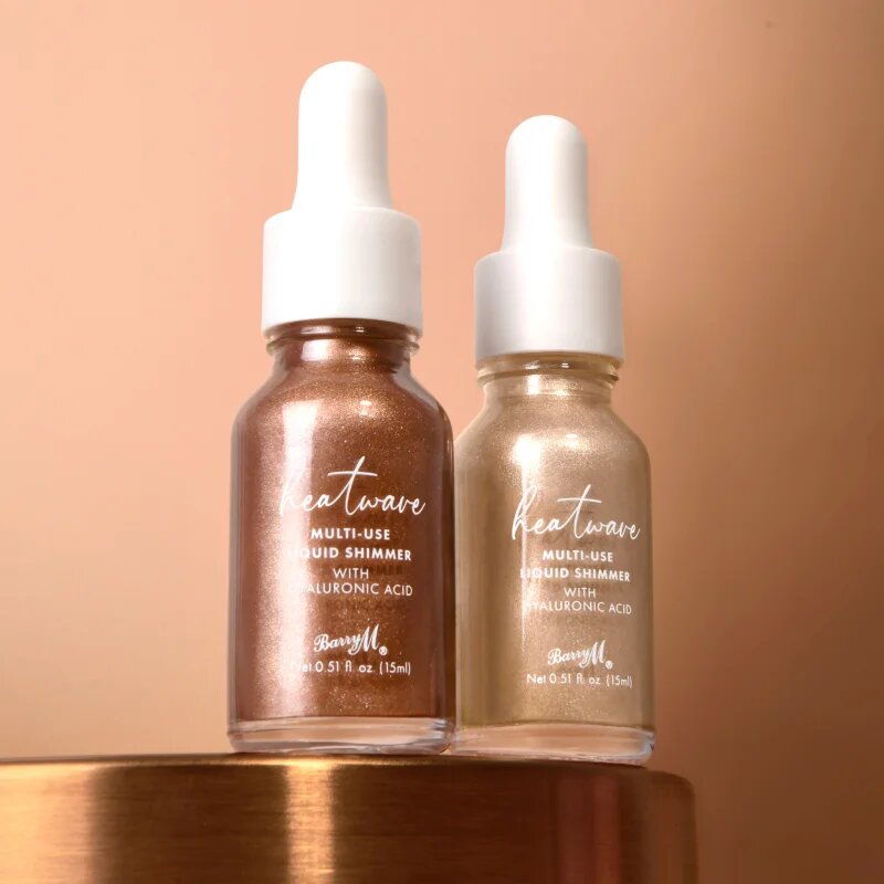 Barry M Heatwave Folyékony Highlighter pipettával árnyalat Fiery 15 ml