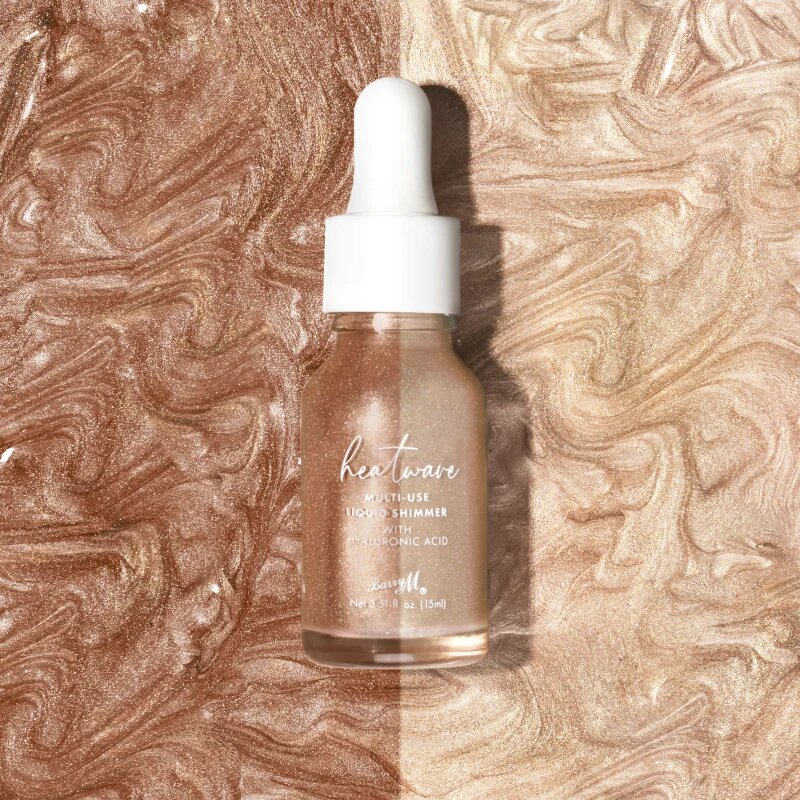 Barry M Heatwave Folyékony Highlighter pipettával árnyalat Fiery 15 ml