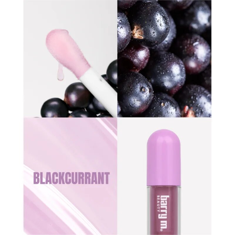 Barry M Lip Oil ajak olaj árnyalat Blackcurrant 3 ml