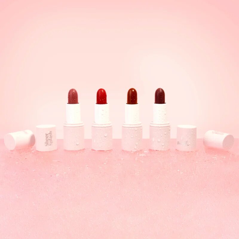 Barry M Sheer Splash hidratáló ajakbalzsam árnyalat Strawberry Soak 3 g