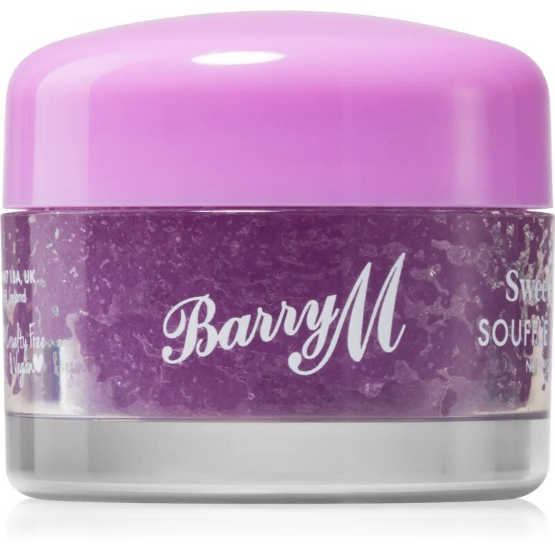 Barry M Soufflé Lip Scrub szájpeeling árnyalat Sweet Candy 15 g