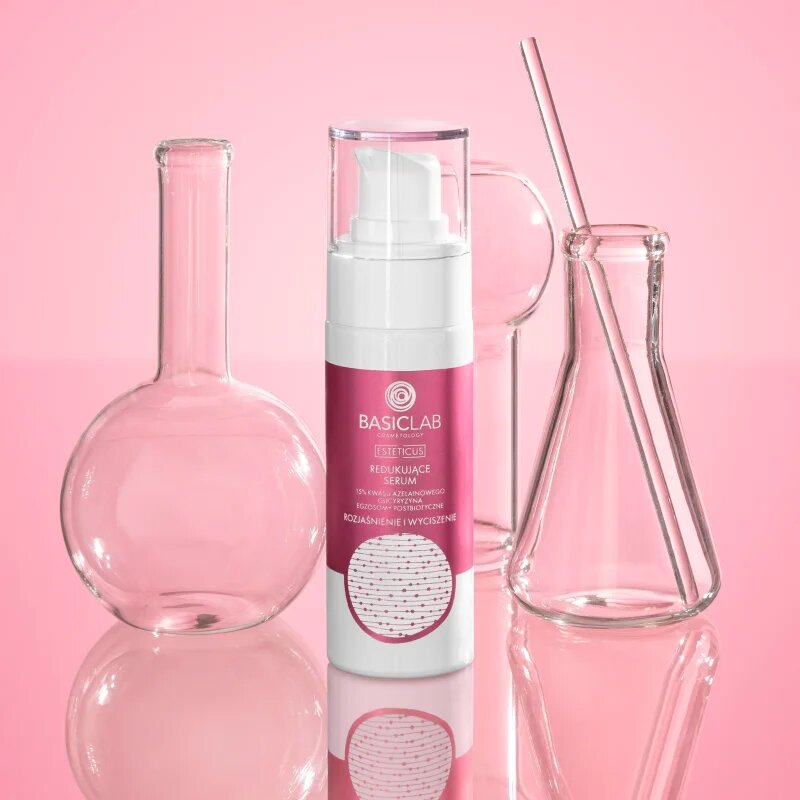 BasicLab Cosmetology Esteticus Szérum a visszerek és pirosság 15% Azelaic Acid 30 ml