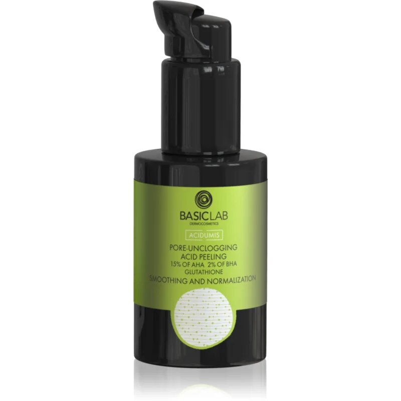 BasicLab Dermocosmetics Acidumis kémiai peeling a mitesszerek ellen 30 ml