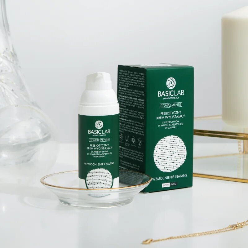 BasicLab Dermocosmetics Complementis nyugtató krém prebiotikumokkal 50 ml