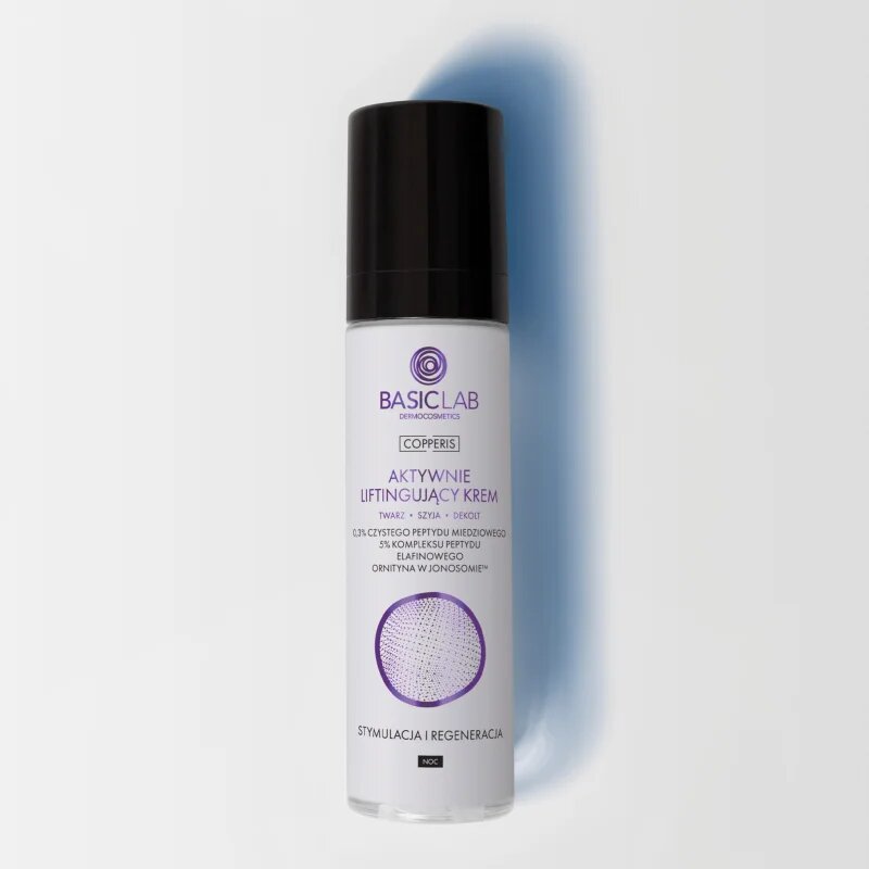 BasicLab Dermocosmetics Copperis aktív lifting krém éjszakára 50 ml