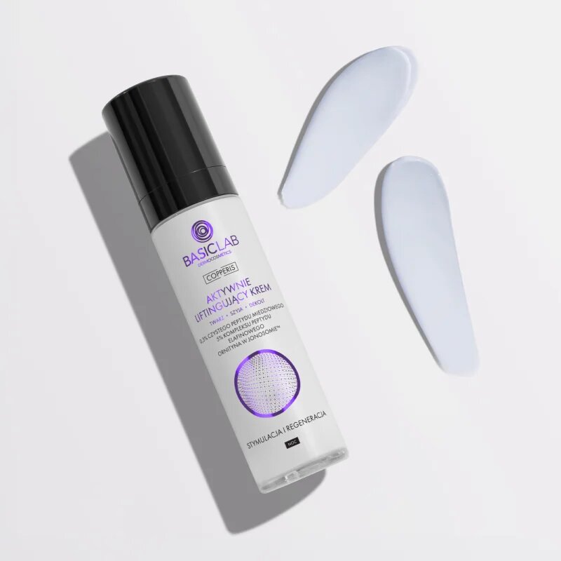 BasicLab Dermocosmetics Copperis aktív lifting krém éjszakára 50 ml