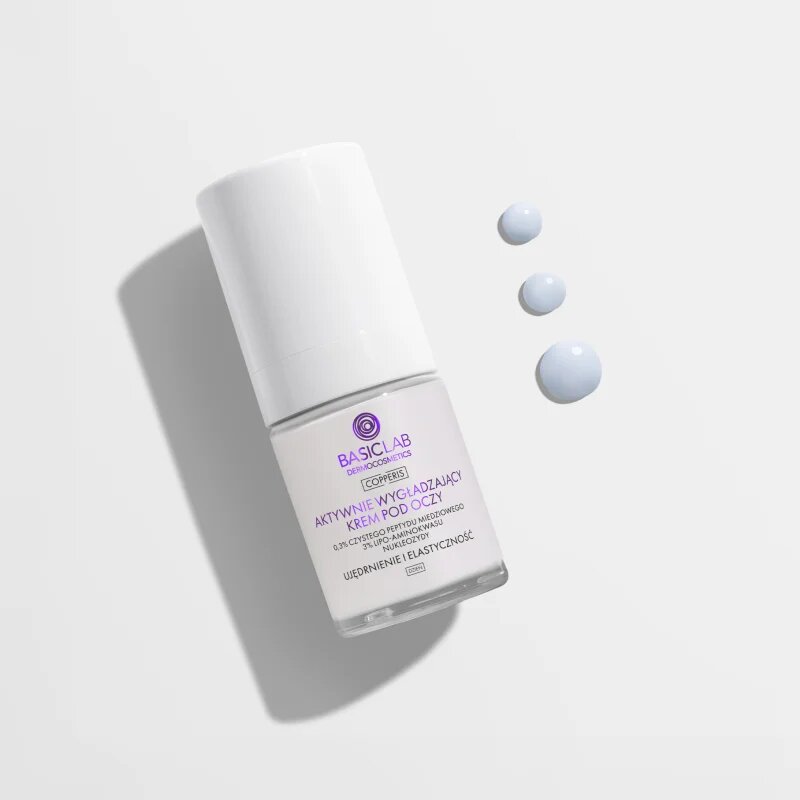 BasicLab Dermocosmetics Copperis kisimító szemkörnyékápoló gél nappal 18 ml