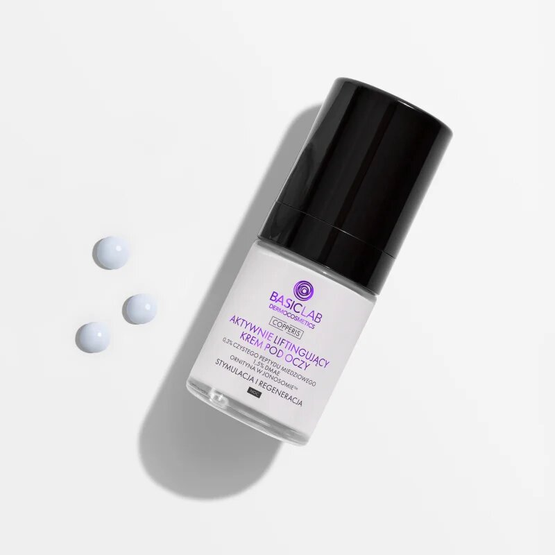 BasicLab Dermocosmetics Copperis liftinges szemkrém éjszakára 18 ml