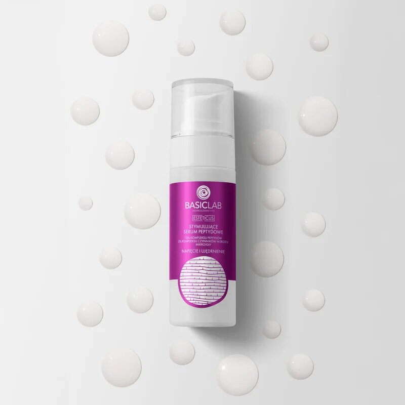 BasicLab Dermocosmetics Esteticus serkentő szérum peptidekkel 30 ml