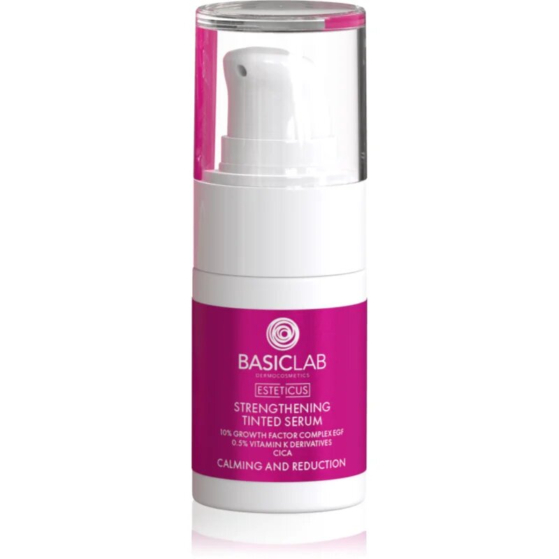 BasicLab Dermocosmetics Esteticus színezett szérum bőrpír ellen 15 ml