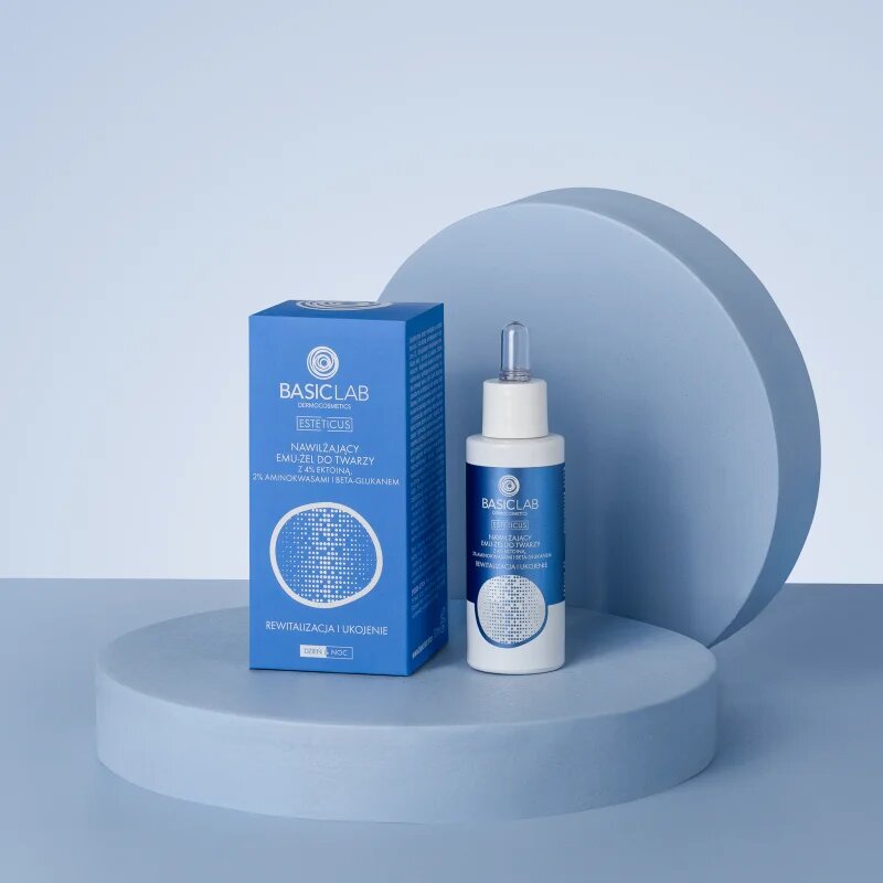 BasicLab Dermocosmetics Esteticus zselés emulzió hidratáló hatással 30 ml