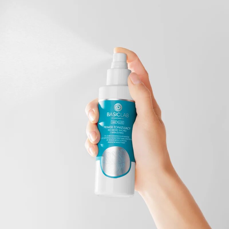 BasicLab Dermocosmetics Micellis arc tonik spray száraz és érzékeny bőrre 150 ml