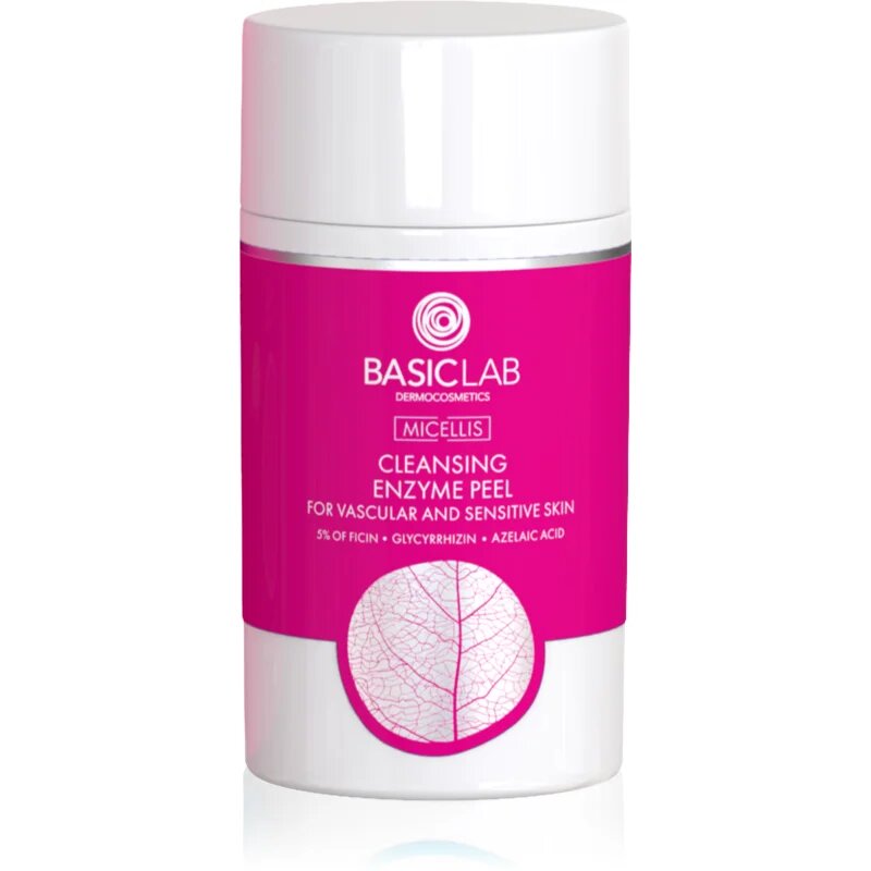 BasicLab Dermocosmetics Micellis enzimatikus peeling bőrpír ellen 35 g