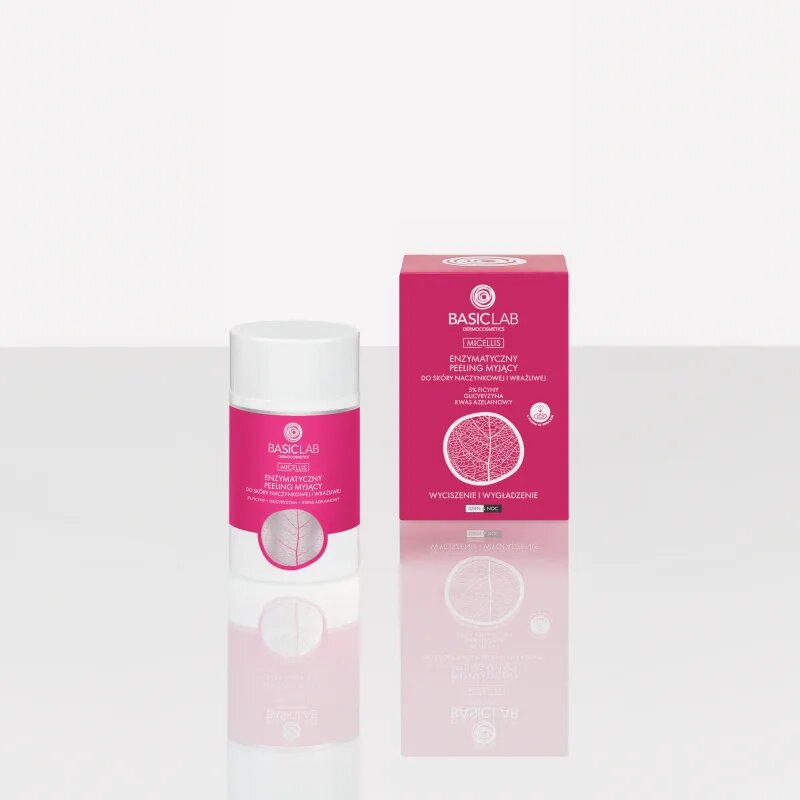 BasicLab Dermocosmetics Micellis enzimatikus peeling bőrpír ellen 35 g